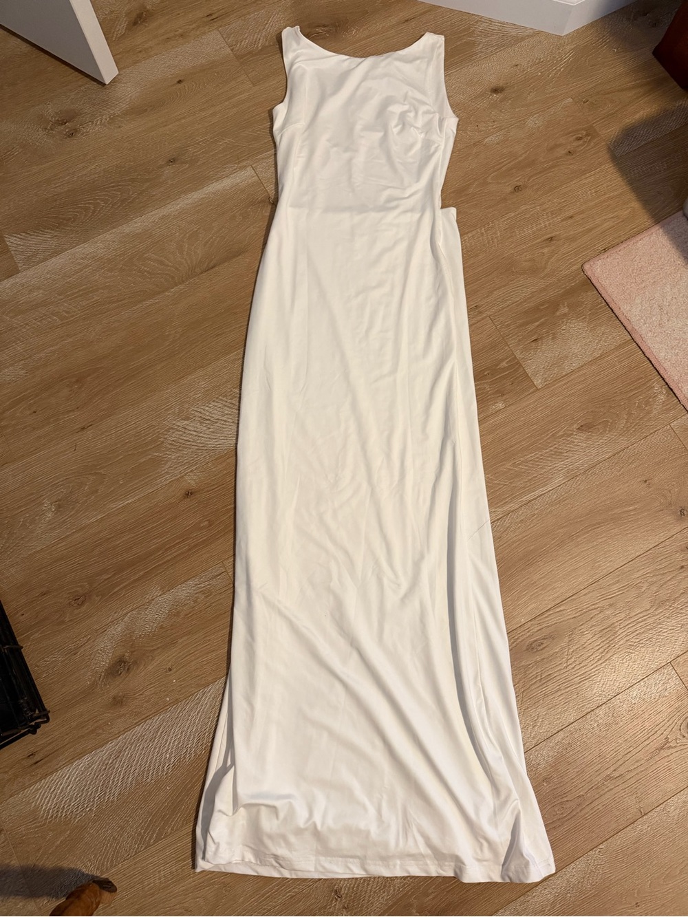 Superdown Backless White Maxi Dress - Classic Tank Style